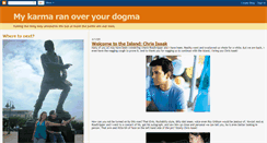 Desktop Screenshot of karma-vs-dogma.blogspot.com