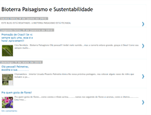 Tablet Screenshot of bioterrapaisagismo.blogspot.com