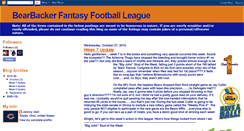 Desktop Screenshot of bearbacker-fantasyfootball.blogspot.com