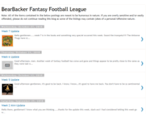 Tablet Screenshot of bearbacker-fantasyfootball.blogspot.com