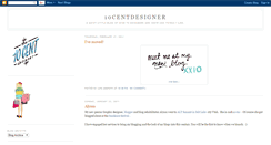 Desktop Screenshot of 10centdesigner.blogspot.com