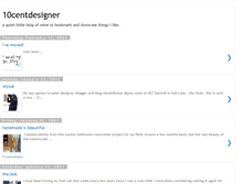 Tablet Screenshot of 10centdesigner.blogspot.com