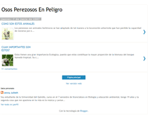 Tablet Screenshot of ososperezososenpeligro.blogspot.com