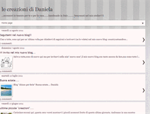 Tablet Screenshot of daniela-lecreazionididaniela.blogspot.com