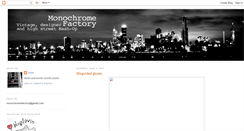 Desktop Screenshot of monochromefactory.blogspot.com