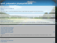 Tablet Screenshot of preparationphysique.blogspot.com