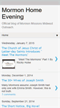 Mobile Screenshot of mormonhomeevening.blogspot.com