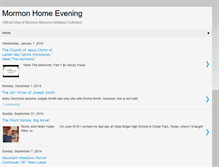 Tablet Screenshot of mormonhomeevening.blogspot.com