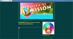Desktop Screenshot of joventuvidaesmision.blogspot.com