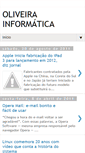 Mobile Screenshot of oliveirainformatica.blogspot.com