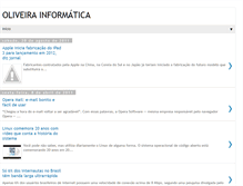 Tablet Screenshot of oliveirainformatica.blogspot.com