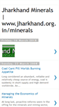 Mobile Screenshot of jharkhand-minerals.blogspot.com