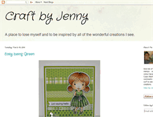 Tablet Screenshot of craftbyjenny.blogspot.com