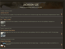 Tablet Screenshot of jacksonsze.blogspot.com