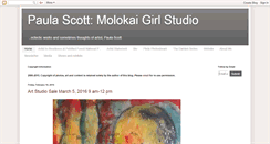 Desktop Screenshot of molokaigirlstudio.blogspot.com