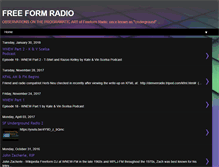 Tablet Screenshot of freeform-radio.blogspot.com