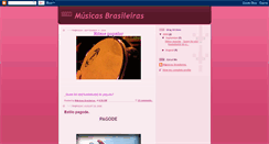 Desktop Screenshot of musicasbrasileirascetej1003.blogspot.com