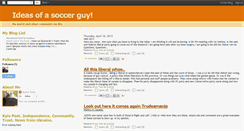 Desktop Screenshot of ideasofasoccerguy.blogspot.com