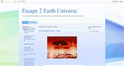 Desktop Screenshot of escape2earth.blogspot.com