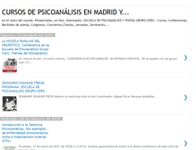 Tablet Screenshot of cursospsicoanalisis.blogspot.com