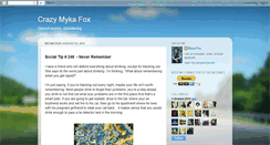 Desktop Screenshot of mykafox.blogspot.com