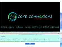 Tablet Screenshot of coreconnexions.blogspot.com