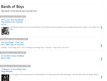 Tablet Screenshot of bandsofboys.blogspot.com