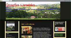 Desktop Screenshot of gazetkaweselska.blogspot.com