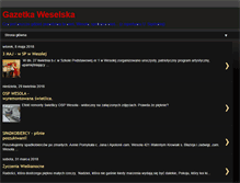 Tablet Screenshot of gazetkaweselska.blogspot.com