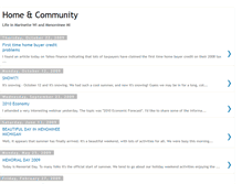 Tablet Screenshot of home-community.blogspot.com