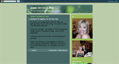 Desktop Screenshot of greengirlgonewild.blogspot.com