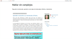 Desktop Screenshot of hablarsincomplejos.blogspot.com