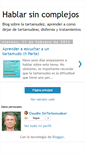 Mobile Screenshot of hablarsincomplejos.blogspot.com