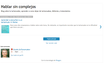 Tablet Screenshot of hablarsincomplejos.blogspot.com