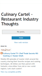 Mobile Screenshot of culinarycartel.blogspot.com