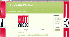 Desktop Screenshot of hot-youtube.blogspot.com