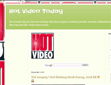 Tablet Screenshot of hot-youtube.blogspot.com