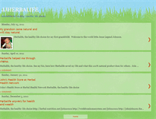 Tablet Screenshot of jjherbalife.blogspot.com