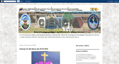 Desktop Screenshot of cienciaumbv.blogspot.com