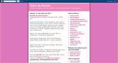 Desktop Screenshot of diariodaplanicie.blogspot.com