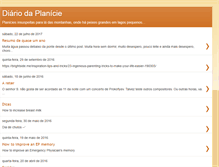 Tablet Screenshot of diariodaplanicie.blogspot.com