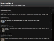 Tablet Screenshot of monsterducati750.blogspot.com