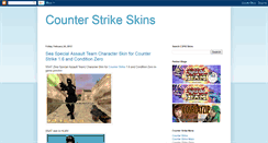 Desktop Screenshot of cstrikeskins.blogspot.com