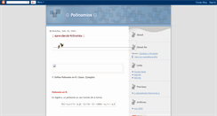 Desktop Screenshot of ferhard-polinomios.blogspot.com