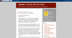 Desktop Screenshot of biodieseltech.blogspot.com