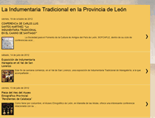 Tablet Screenshot of indumentariatradicionaldeleon.blogspot.com