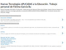 Tablet Screenshot of nuevastecnologiasalumnafatima.blogspot.com