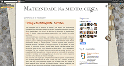 Desktop Screenshot of maternidadenamedidacerta.blogspot.com