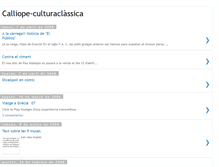 Tablet Screenshot of calliope-culturaclasica.blogspot.com