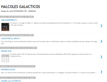 Tablet Screenshot of halcolesgalacticos.blogspot.com